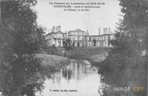 Château en ruines (Gerbéviller)